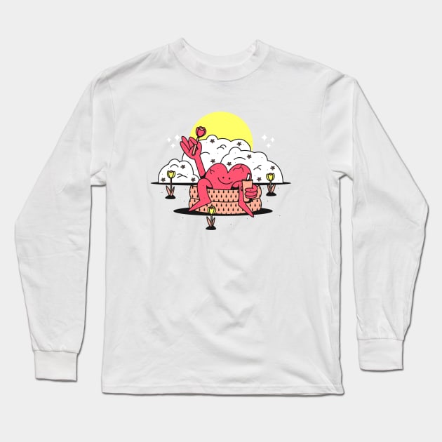 Spread The Love Long Sleeve T-Shirt by Red Rov